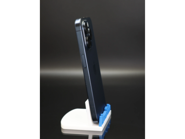 Apple iPhone 15 Pro 256 GB Blue Titanium 100% akku - 12 HÓ GARANCIA