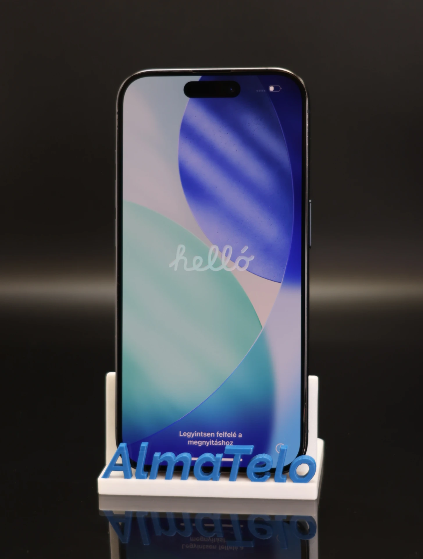 Apple iPhone 15 Pro 256 GB Blue Titanium 100% akku - 12 HÓ GARANCIA