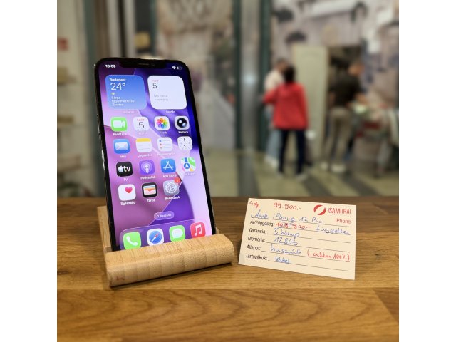Apple iPhone 12 Pro - 128GB - Grafit - Akku 100% (47.)