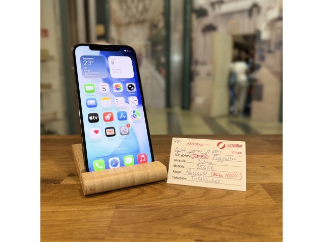 Apple iPhone 12 Pro - 256GB - Grafit - 100% akku (77.)