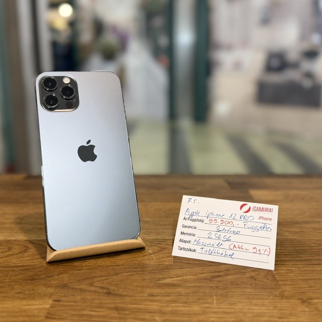 Apple iPhone 12 Pro - 256GB - Grafit - 91% akku (75.)
