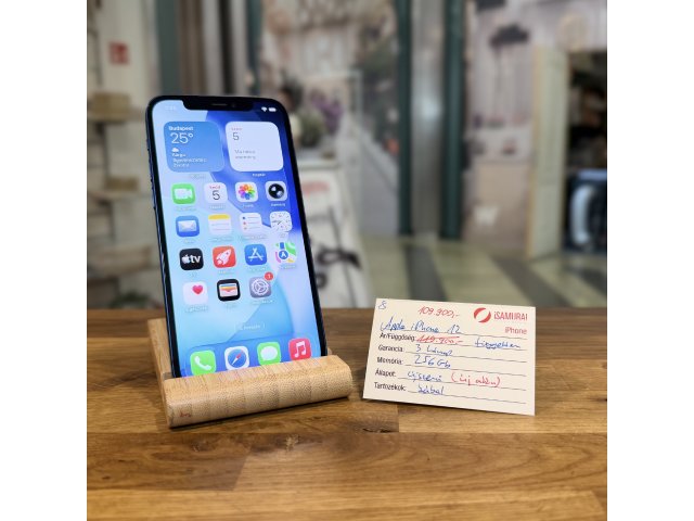 Apple iPhone 12 - 256GB - Kék - újszerű - 100% akku (8.)