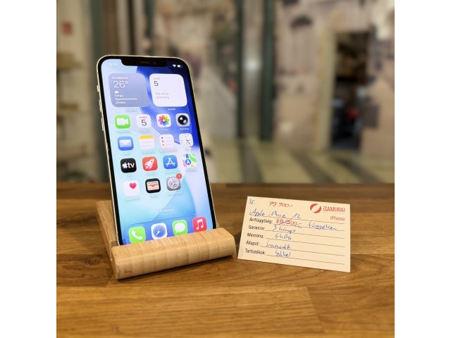 Apple iPhone 12 - 64GB - Zöld - (38.)