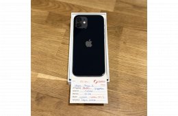 Apple iPhone 12 - 64GB - fekete - Újszerű - 100% akku (60.)