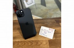 Apple iPhone 15 - 128GB - Fekete - Független ( 112.)