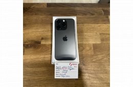Apple iPhone 15 Pro - 256GB - Fekete Titan (137.)