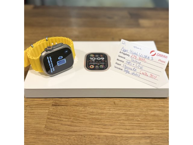 23. Apple Watch Ultra 2 - 49 mm - GPS+LTE - 92% AKKU