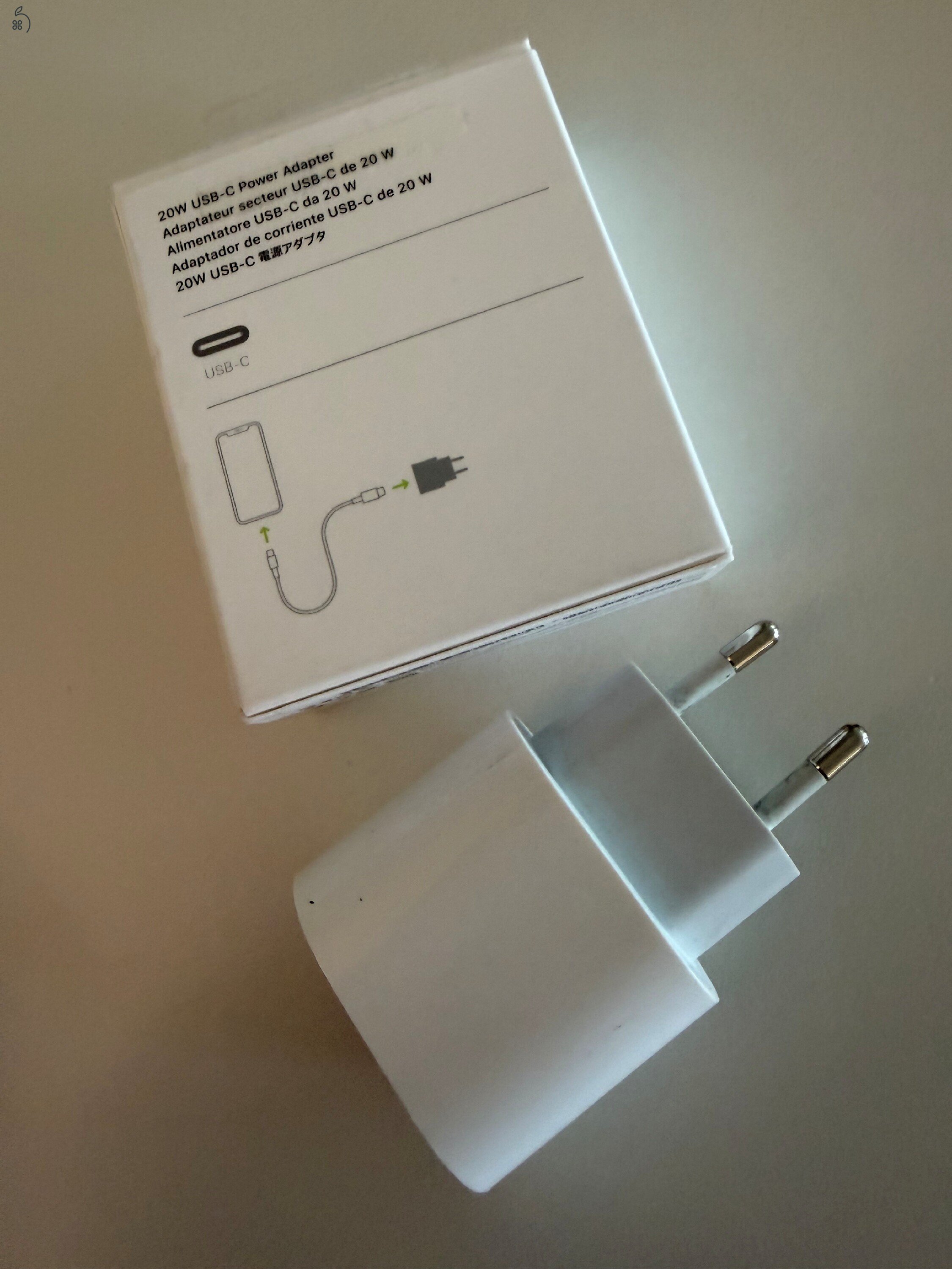 Apple USB C töltőadapter 20W