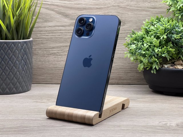 iPhone 12 Pro Max Pacific Blue 128GB 2 ÉV Garanciával 100%