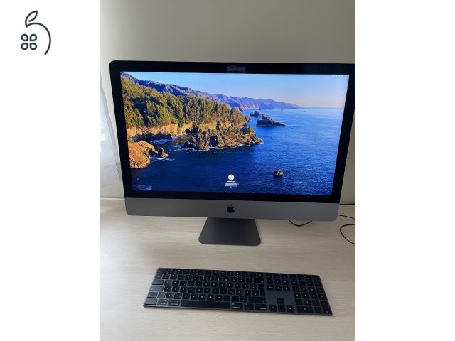 Apple iMac Pro 2017-es.  CPU: Intel Xeon 3.2Ghz ( 8 mag) RAM: 32GB SSD: 1TB/ Ati Radeon Vega 56 - 8GB