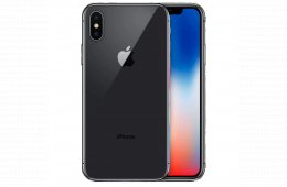 Apple iPhone X 256 GB Space Gray 100%