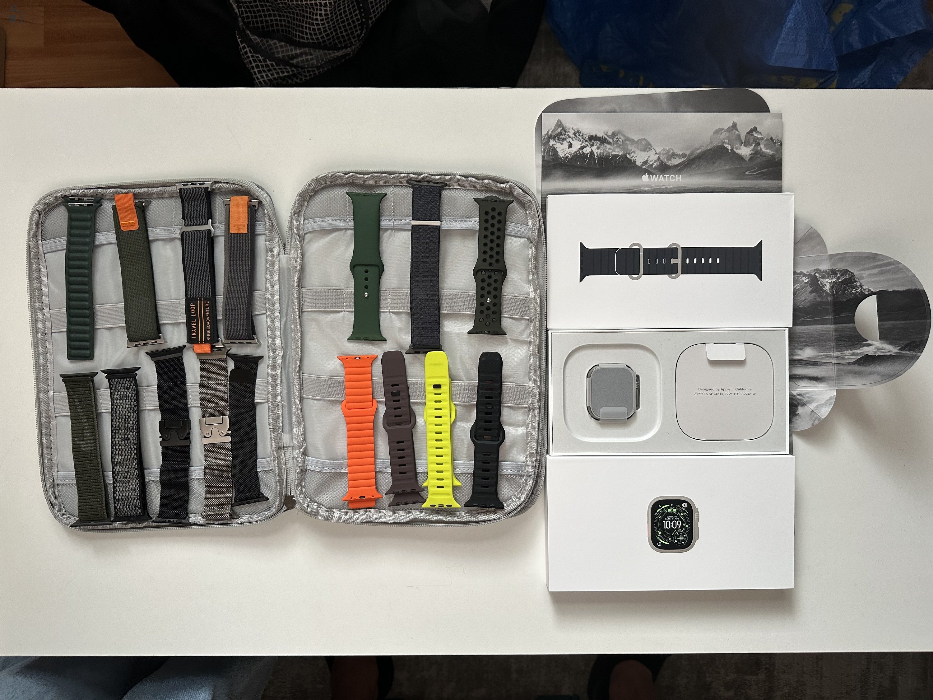 ÚJ ÁLLAPOTÚ APPLE WATCH ULTRA 3 NATÚR TITÁN APPLE GARANCIA 2026.12.13-IG