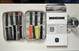ÚJ ÁLLAPOTÚ APPLE WATCH ULTRA 3 NATÚR TITÁN APPLE GARANCIA 2026.12.13-IG
