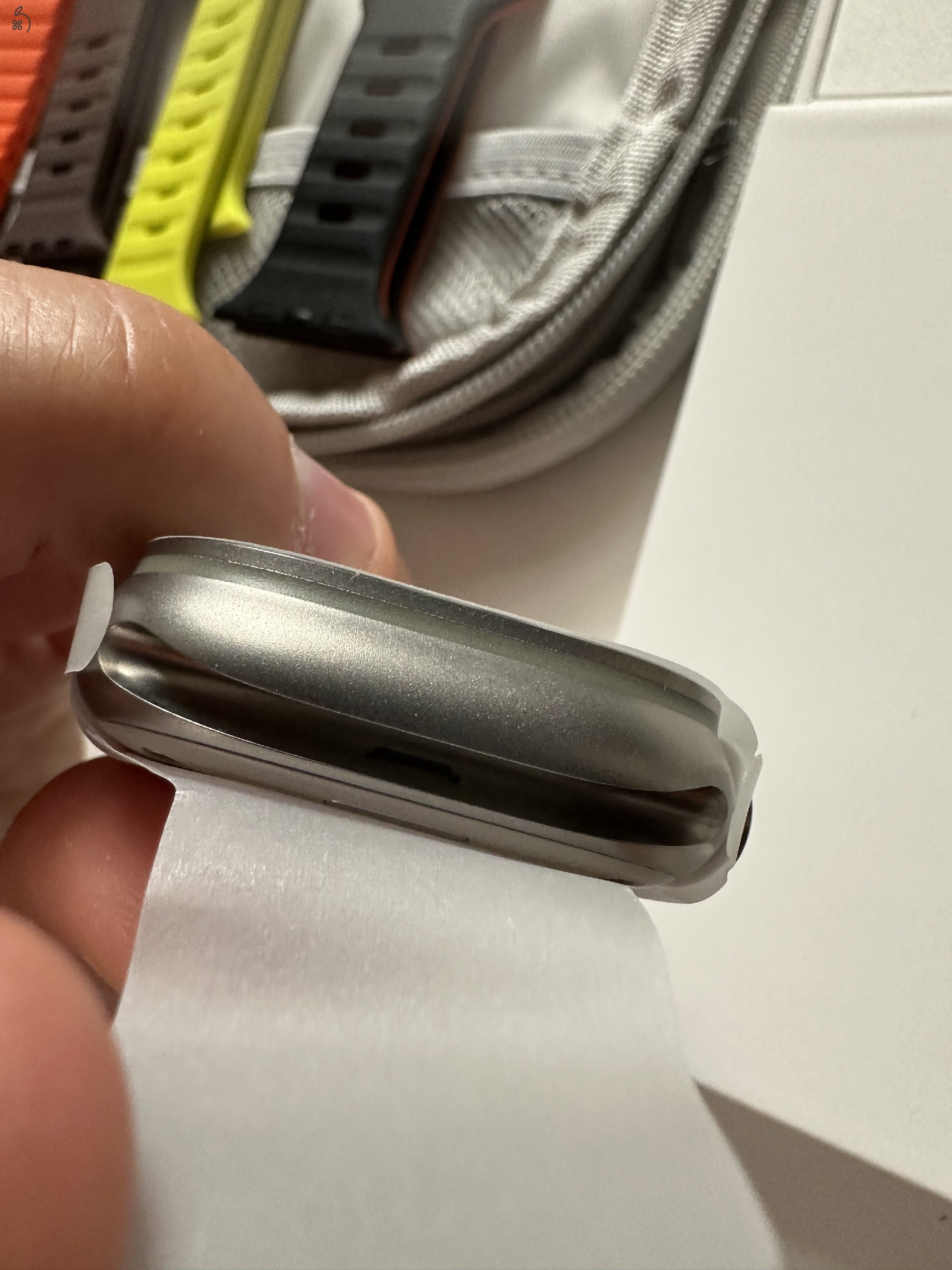 ÚJ ÁLLAPOTÚ APPLE WATCH ULTRA 3 NATÚR TITÁN APPLE GARANCIA 2026.12.13-IG