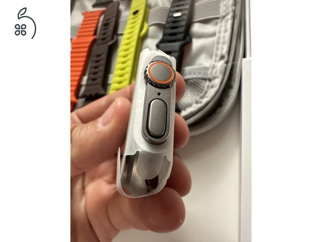 ÚJ ÁLLAPOTÚ APPLE WATCH ULTRA 3 NATÚR TITÁN APPLE GARANCIA 2026.12.13-IG