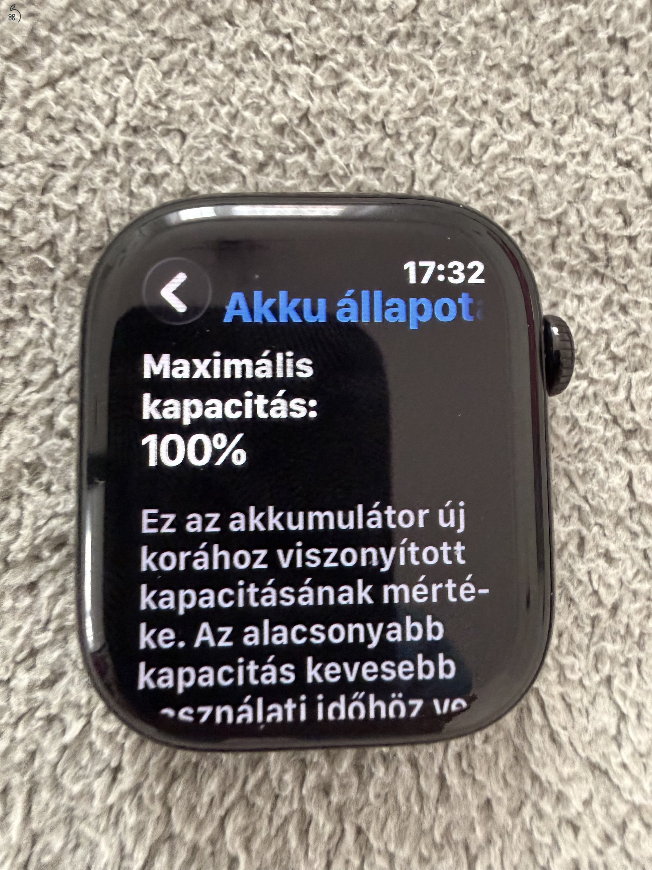 Eladó Apple Watch 10-es, GPS + Cellular. (6 hónap apple garancia)