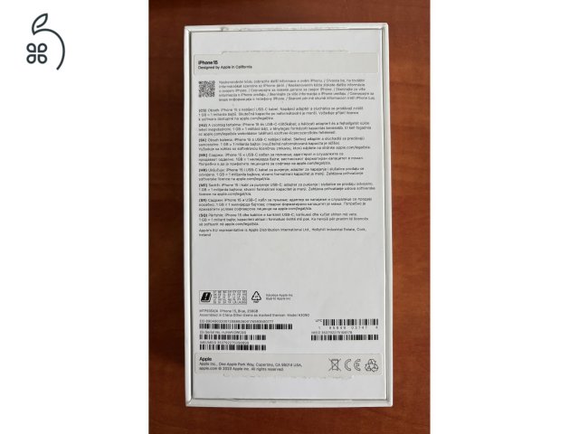 iPhone 15 Blue 256 GB