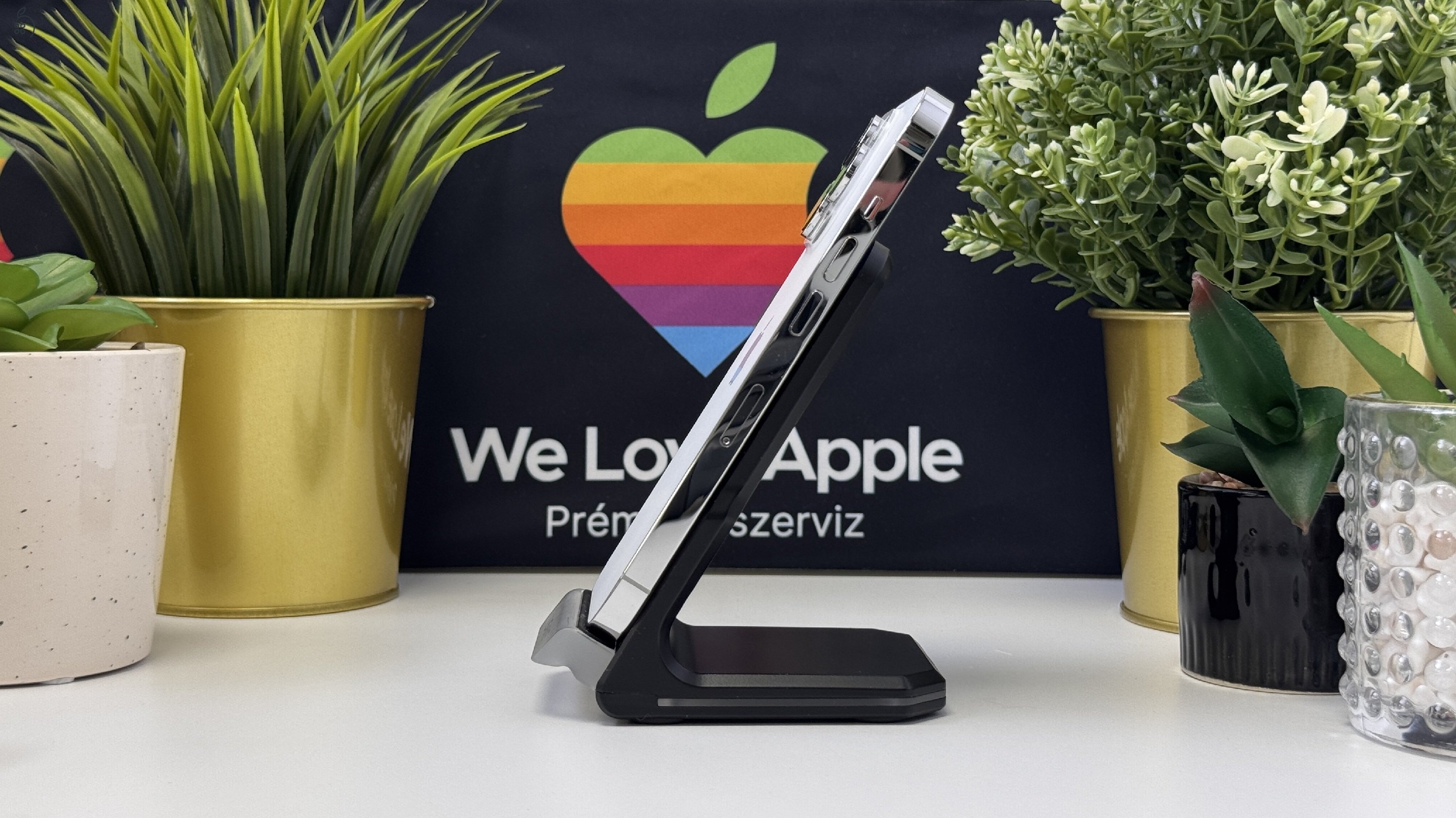  iPhone 14 Pro 256GB Fehér, Független - Számla, 1ÉV Garancia 