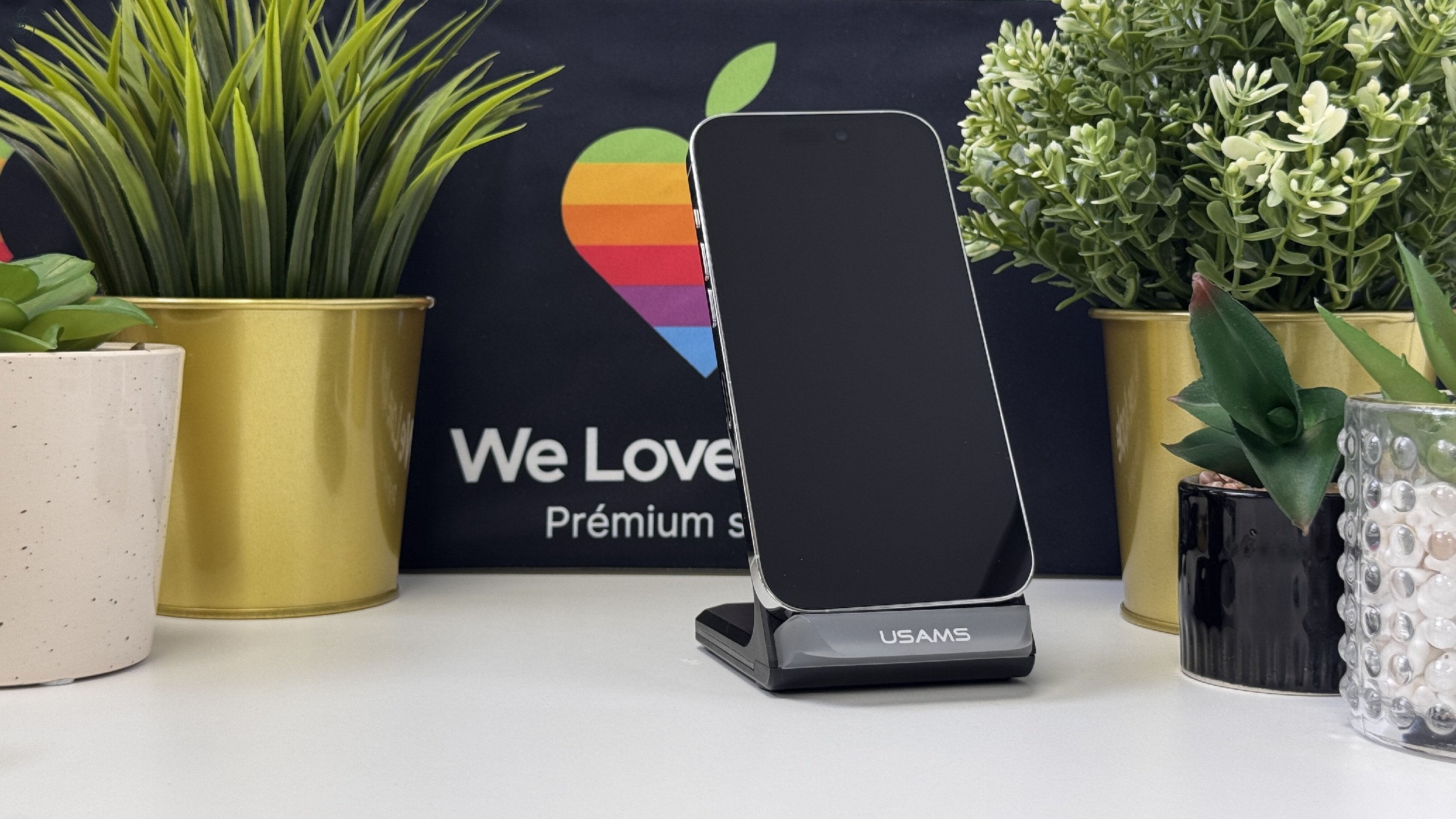  iPhone 14 Pro 256GB Fehér, Független - Számla, 1ÉV Garancia 