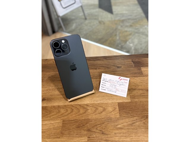 Apple iPhone 15 Pro Max - 256GB - Fekete titán - Újszerű - Akku 100% (52.)