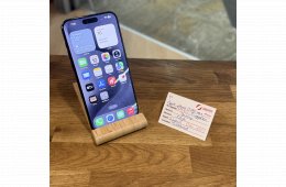 Apple iPhone 15 Pro Max - 512GB - Fekete titán - Újszerű - Akku 100% (95.)
