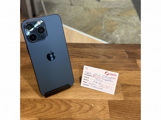 Apple iPhone 15 Pro Max - 256GB - kék - 91% akku (137.)
