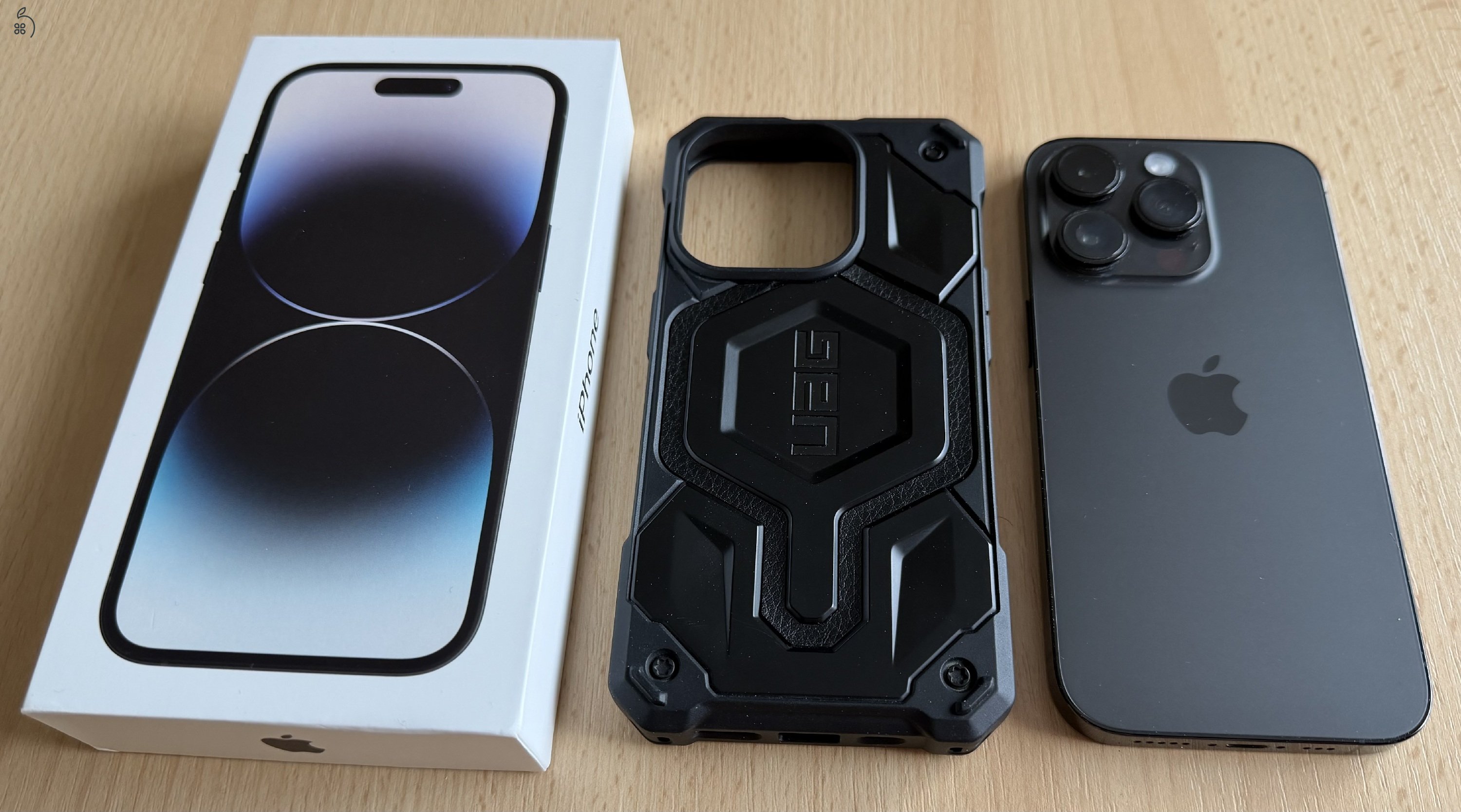  iPhone 14 Pro eladó - 128GB/Asztroszürke/2023.07./Független