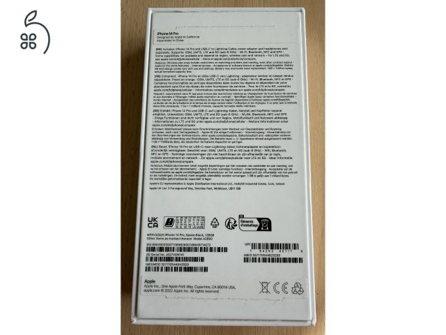  iPhone 14 Pro eladó - 128GB/Asztroszürke/2023.07./Független