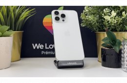  iPhone 14 Pro Max 256GB Ezüst, Független - Számla, 1ÉV Garancia 