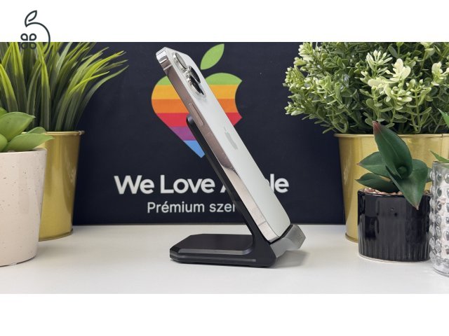  iPhone 14 Pro Max 256GB Ezüst, Független - Számla, 1ÉV Garancia 