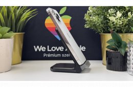  iPhone 14 Pro Max 256GB Ezüst, Független - Számla, 1ÉV Garancia 