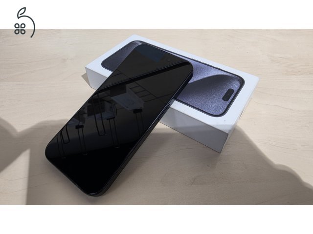 ​???? Eladó iPhone 15 Pro – 128 GB – Titánkék