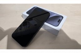 ​???? Eladó iPhone 15 Pro – 128 GB – Titánkék