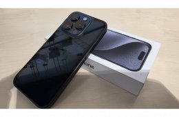​???? Eladó iPhone 15 Pro – 128 GB – Titánkék