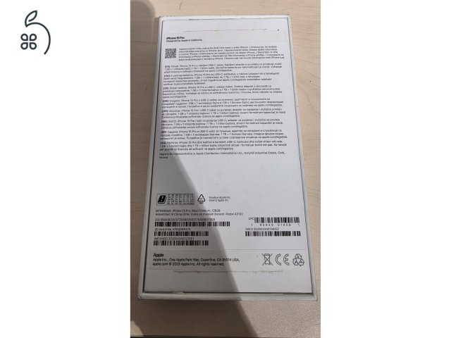​???? Eladó iPhone 15 Pro – 128 GB – Titánkék