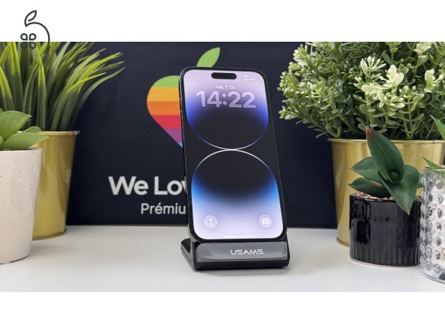 iPhone 14 Pro 128GB Fekete, Független - Számla, 1ÉV Garancia