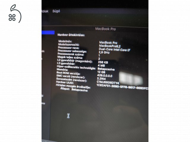 Apple MacBook Pro 13” Mid 2012 i7 / 12GB RAM / SSD