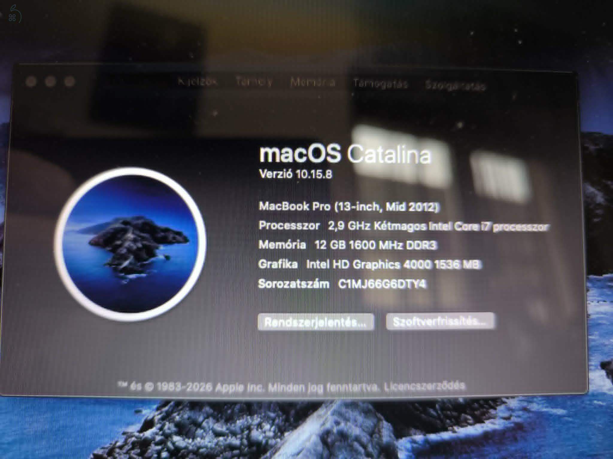 Apple MacBook Pro 13” Mid 2012 i7 / 12GB RAM / SSD
