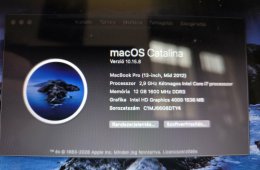 Apple MacBook Pro 13” Mid 2012 i7 / 12GB RAM / SSD