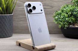 Hibátlan iPhone 17 Pro Max Silver 256GB e-SIM 2 ÉV Garanciával 100%