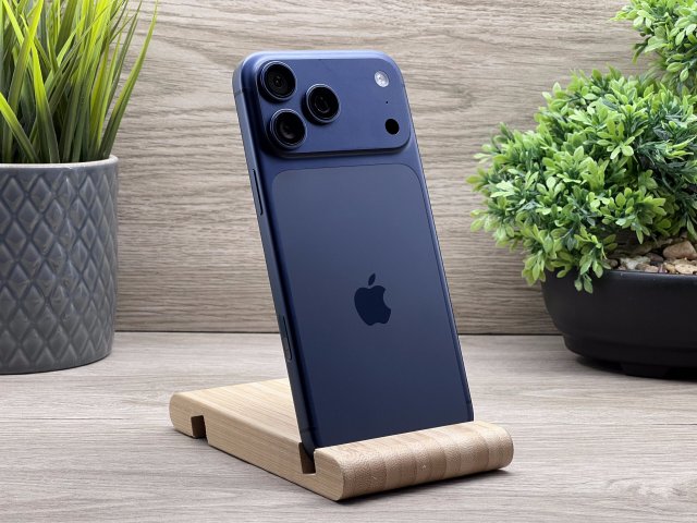 Hibátlan iPhone 17 Pro Max Deep Blue 256GB e-SIM 2 ÉV Garanciával 100%