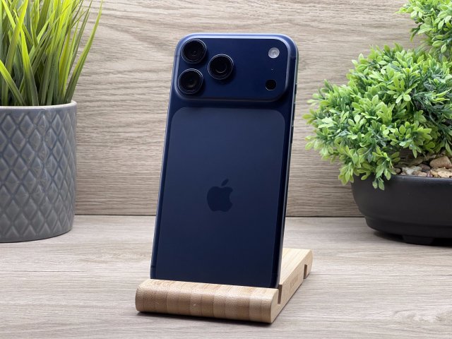 Hibátlan iPhone 17 Pro Max Deep Blue 256GB e-SIM 2 ÉV Garanciával 100%
