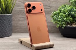 Hibátlan iPhone 17 Pro Max Cosmic orange 256GB e-SIM 2 ÉV Garanciával 100%