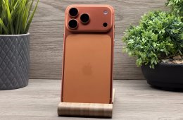 Hibátlan iPhone 17 Pro Max Cosmic orange 256GB e-SIM 2 ÉV Garanciával 100%