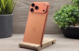 Hibátlan iPhone 17 Pro Max Cosmic orange 256GB e-SIM 2 ÉV Garanciával 100%