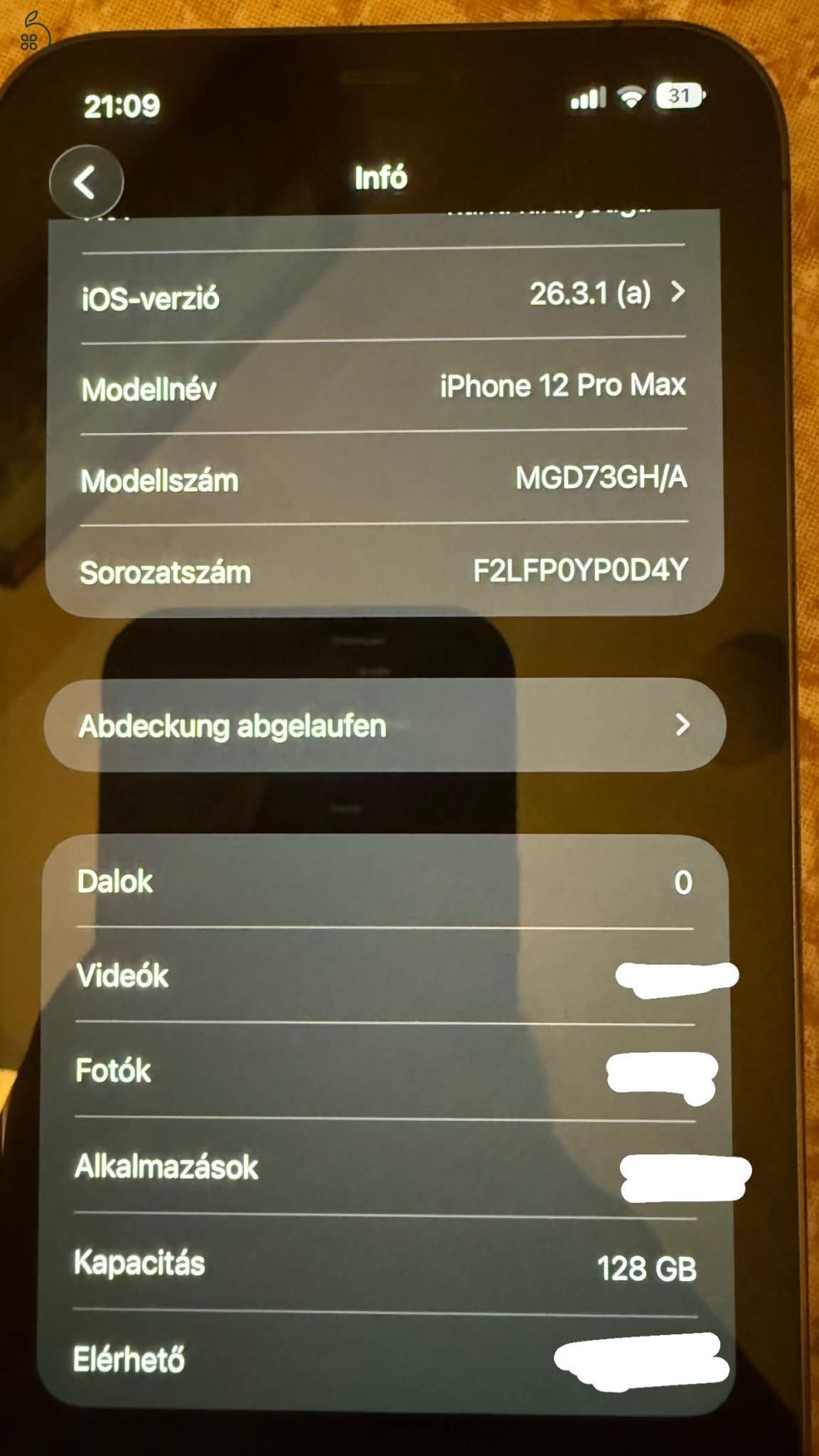 Iphone 12 PRO MAX