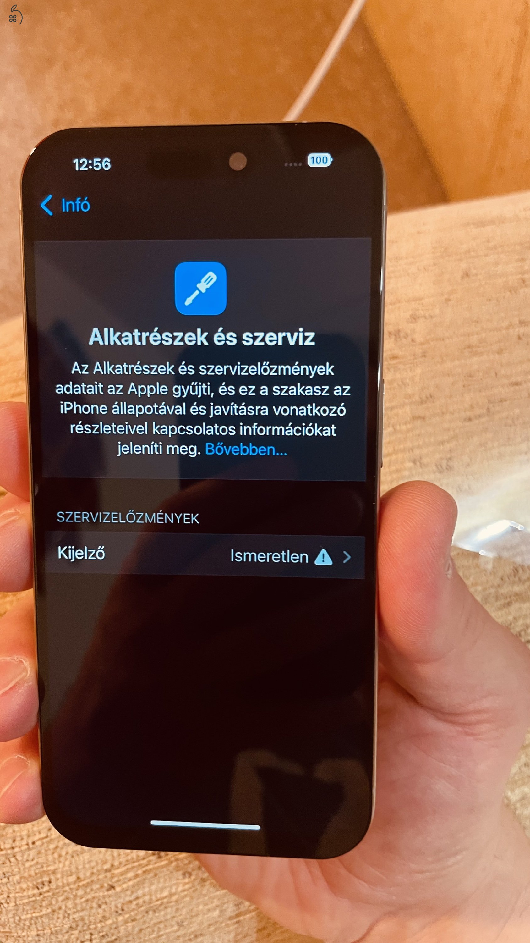 Iphone 15 Pro 512Gb, 91% akksi, új aftermarket kijelzővel