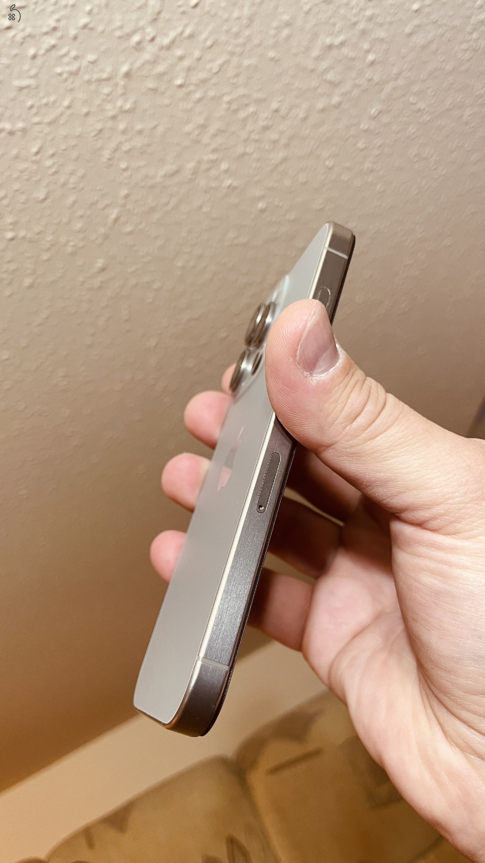 Iphone 15 Pro 512Gb, 91% akksi, új aftermarket kijelzővel