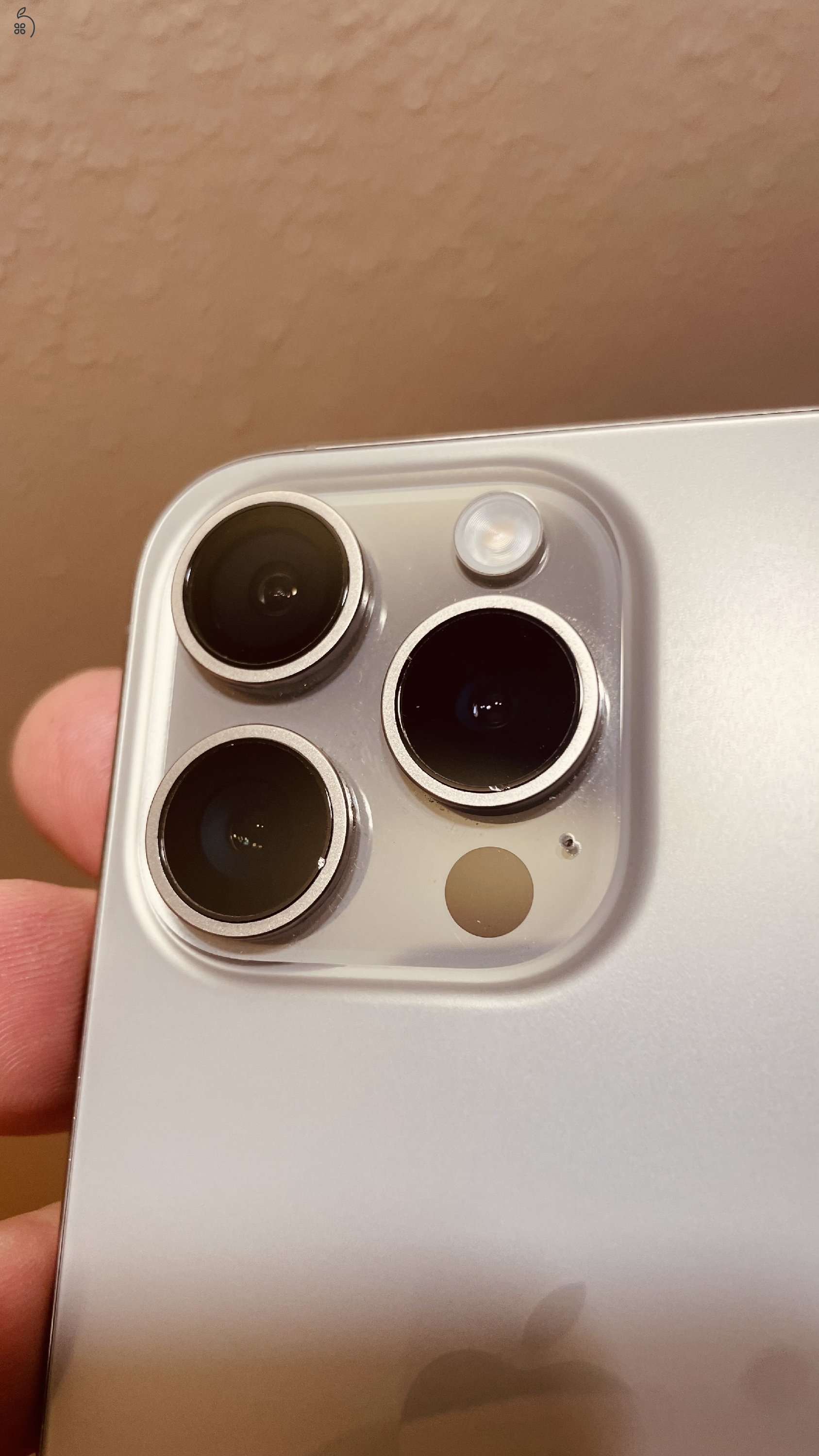 Iphone 15 Pro 512Gb, 91% akksi, új aftermarket kijelzővel