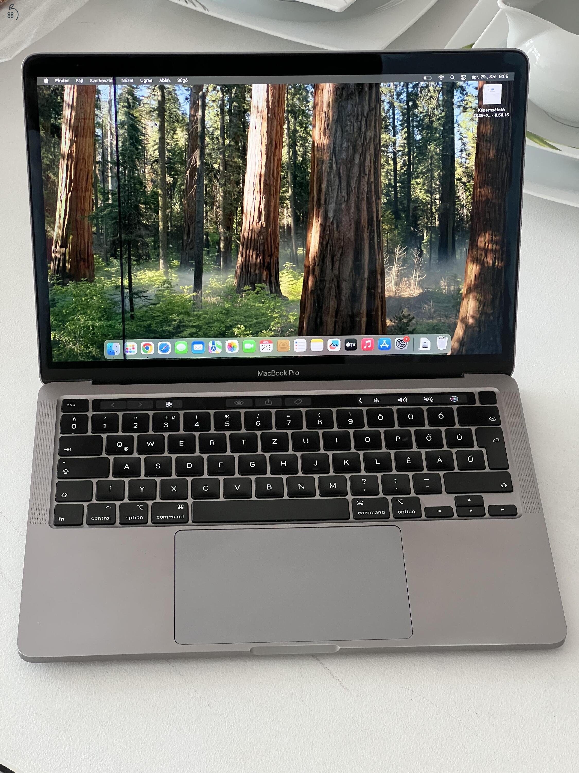 MacBook Pro 13 Touch Bar/QC i5 1.4GHz/16GB/256GB SSD/Intel Iris Plus Graphics 645/Space Grey - HUN KB